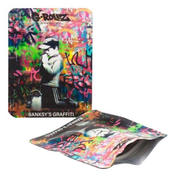 G-Rollz - Banksy Alugrip, 65mm x 85mm