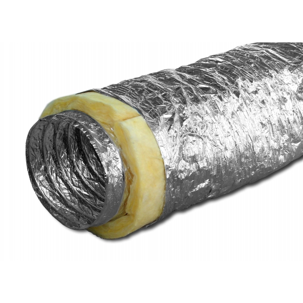 Lüftungsschlauch Sono 100mm - 10m (Isoliert)