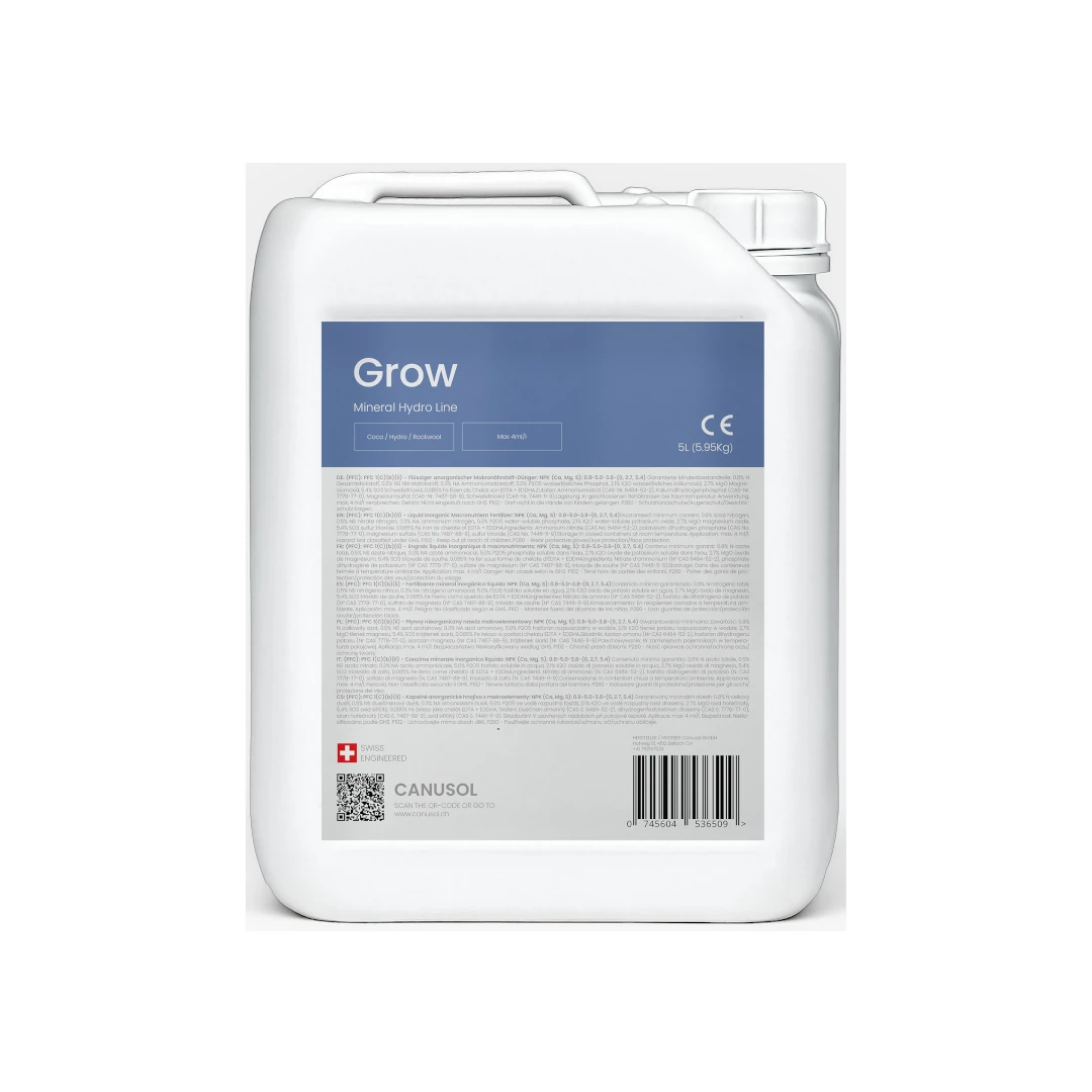 Canusol Grow -LMHL 5L-Bischofbergergardening.ch