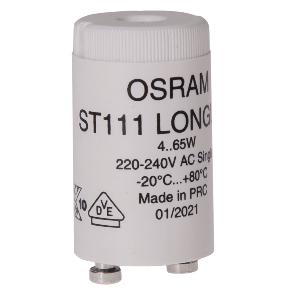 Osram - Starter Leuchtstoffröhren St111 Einzelschaltung, 4-65W 230V 34s30p01-1