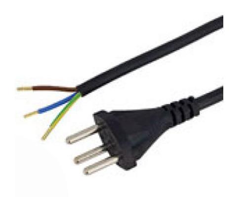 Anschlusskabel Strom TD 3x 1mm T12 3m Stromkabel TD mit Stecker