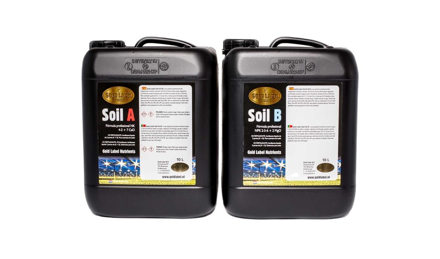 Gold Label - Soil A&B, 10ltr. Gold label Soil 10 bischofberger gardening