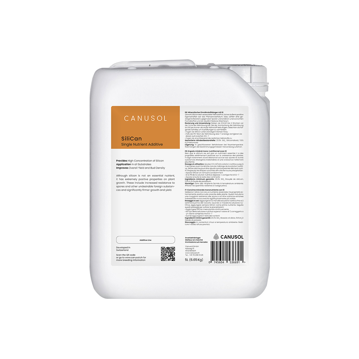 Canusol - SanaCan, 0.5ltr. Canusol SanaCan 1L