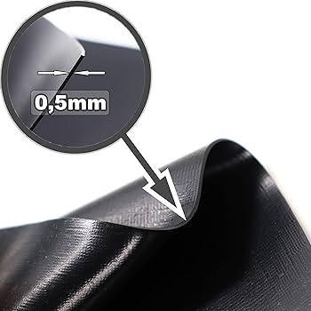  Teichfolie, 6m Breite - 0.5mm Dicke