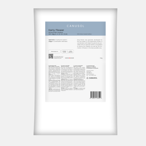 Canusol - Early Flower Powder, 10Kg Canusol EarlyFlower Powder