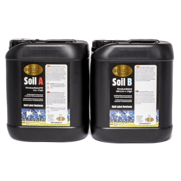 Gold Label - Soil A&B, 5ltr. Gold-Label-Soil-A-B-2x5L-Bischofberger-Gardening