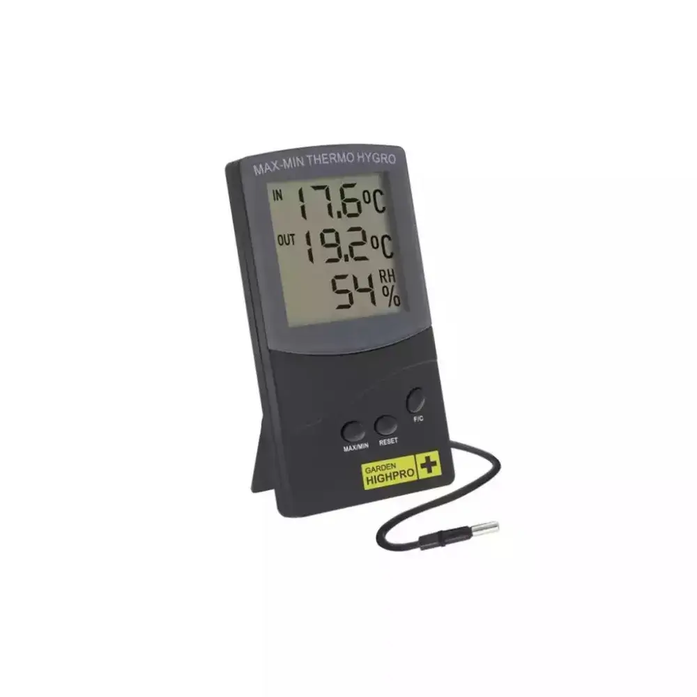 Garden HighPro- Thermo-Hygrometer mit Sonde Garden HighPro- Thermo-Hygrometer mit Sonde