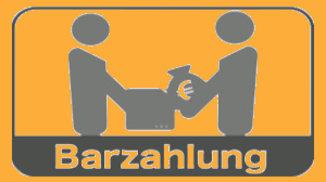 Barzahlung im Shop