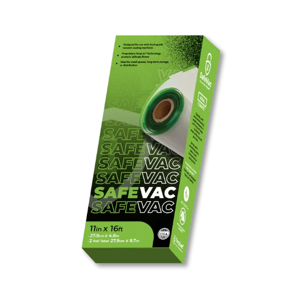 GroveBag - SafeVac Terploc 11″ Rolls, 2 Pack