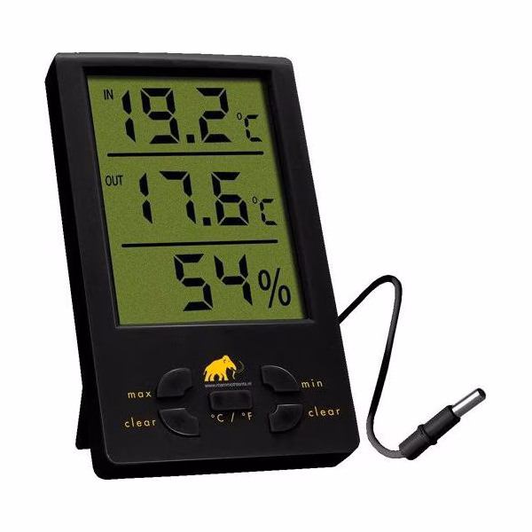 Mammoth - Thermo-Hygrometer XXL Mammoth Thermo-Hygrometer XXL bischofbergergardening.ch