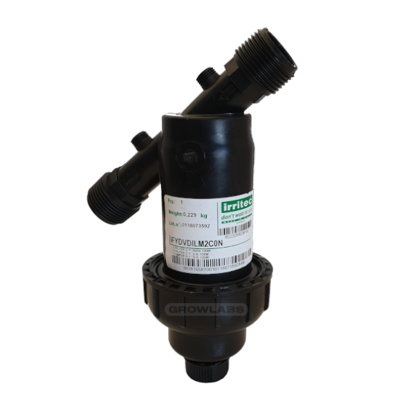 Wasserfilter, 2 x 1" PE-Siebfilter bischofbergergardening.ch