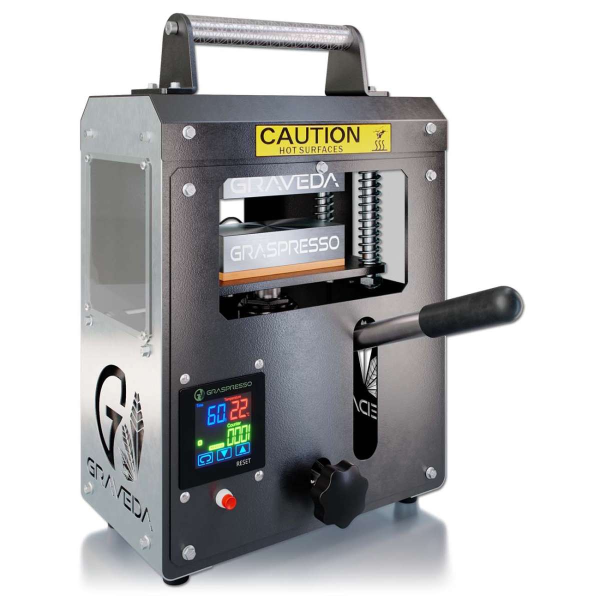 GRAVEDA - Graspresso Rosin Presse, 5T graveda-graspresso-rosin-hydraulik-hei presse-5t-bischofbergergardening.ch