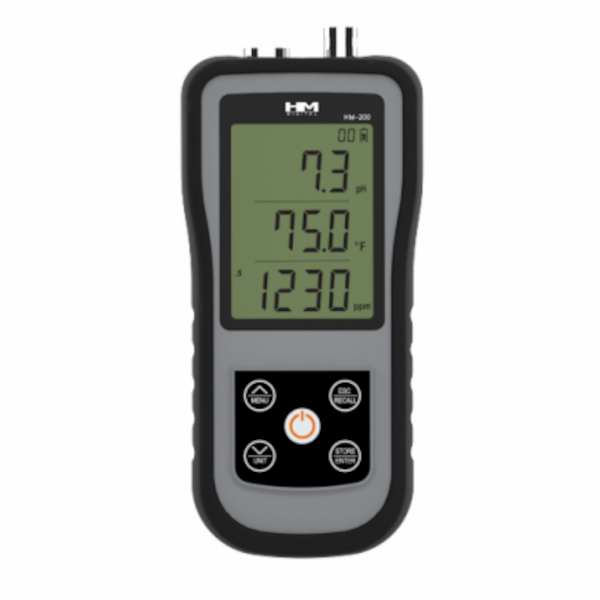 HM Digital - PH und EC Kombigerät - HM Digital Hydromaster HM-200 HM DIGITAL HYDROMASTER KOMBI-MESSGERT HM-Bischofbergergardening.ch